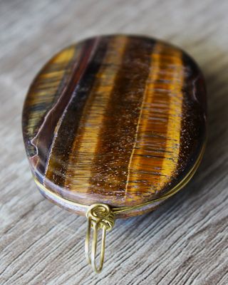 DIJE OJO DE TIGRE 6cm