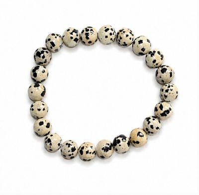 PULSERA DE JASPE DALMATA