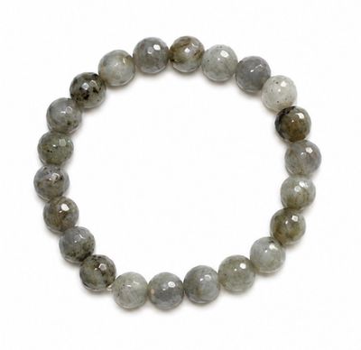 PULSERA DE LABRADORITA FASETEADA