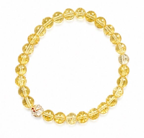 PULSERA DE CUARZO CITRINO