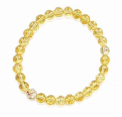 PULSERA DE CUARZO CITRINO