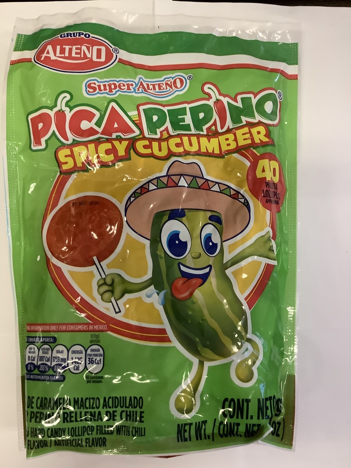 Paleta Pepino