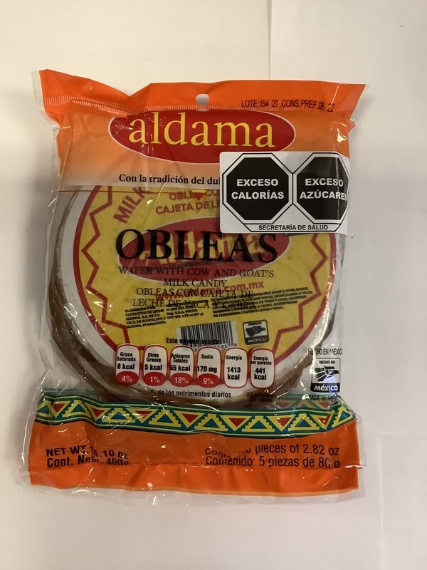 Oblea  Grande Cajeta