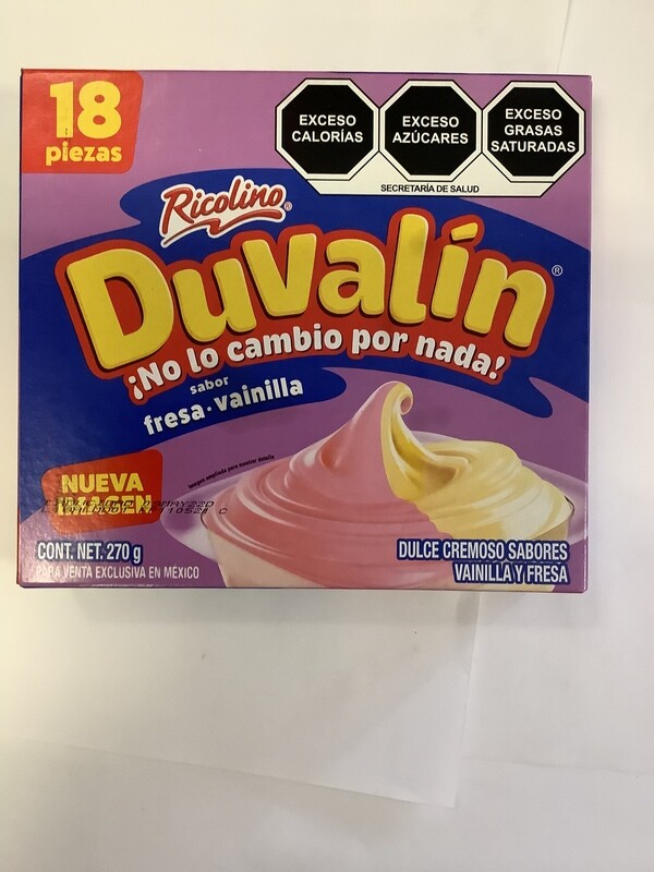 Duvalin Fresa Con Vainilla