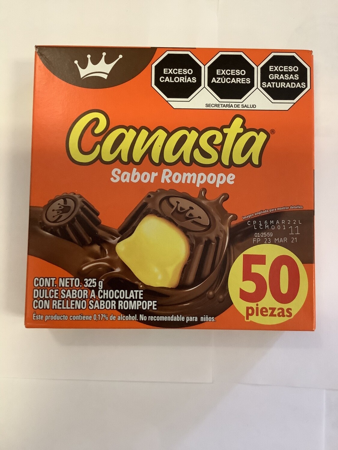 Canasta Rompope
