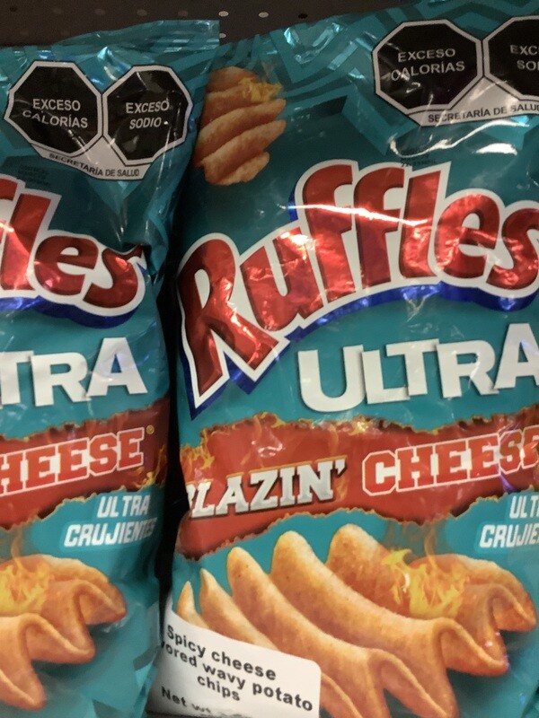 Ruffles Blazin Cheese