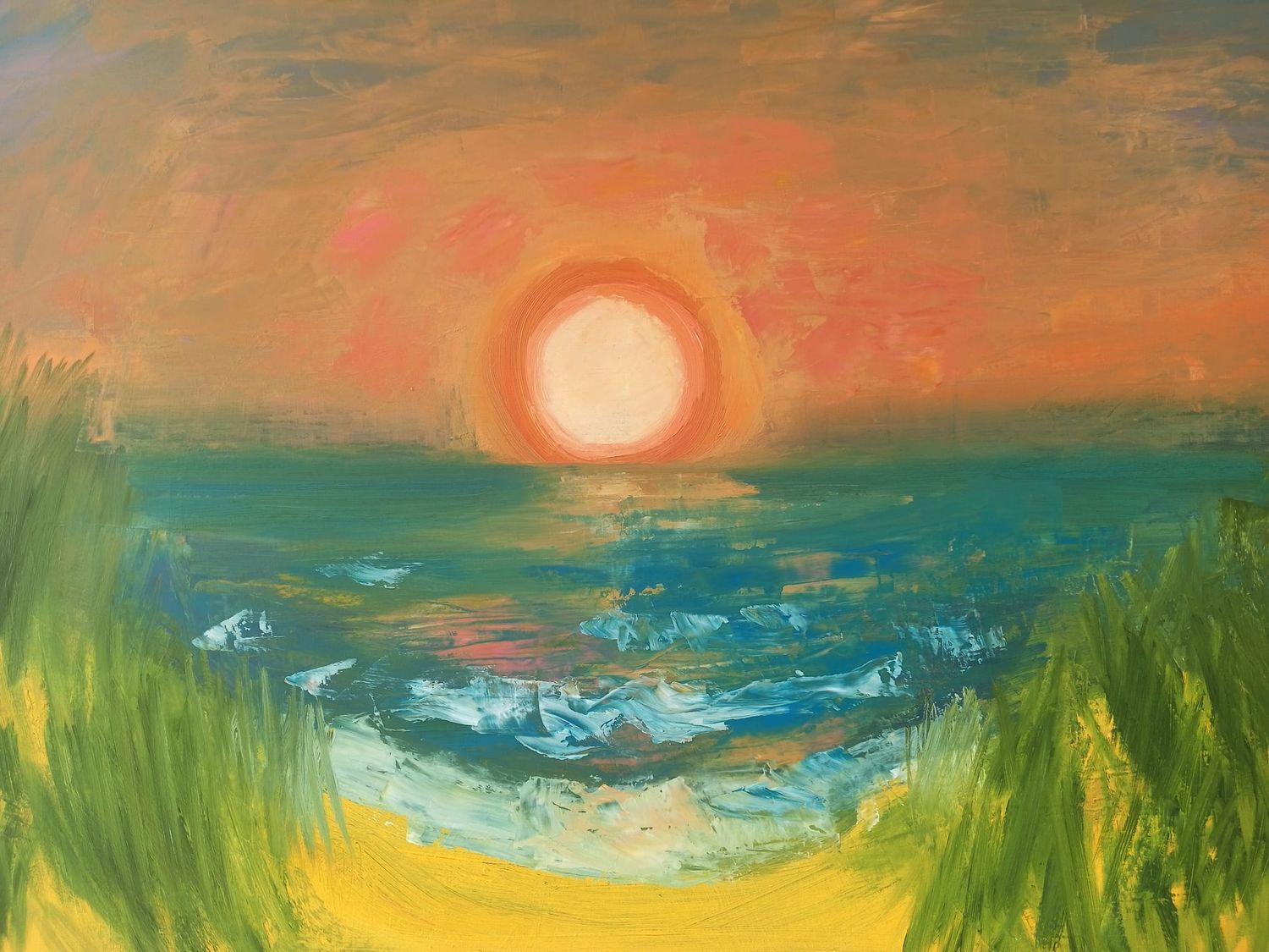 Oil Painting for a baby