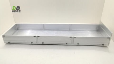 CNC flatbed with drop sides