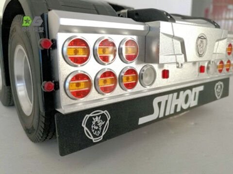 Scania Rear Bumper with side Markers