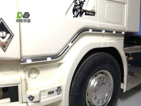 Scania door lights White