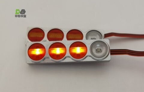 Tail light set without bracket