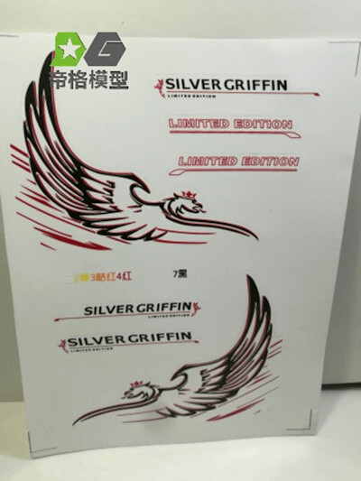 Scania Silver Griffin Decals