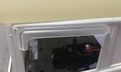 Scania wind deflector smoked