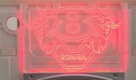 LED logo-Scania V8 & Griffins