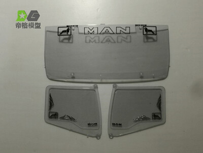 MAN window décor