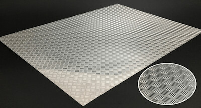 Checkered tread plate