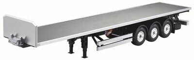 Hercules Hobby 1/14 3 Axle Flatbed Trailer