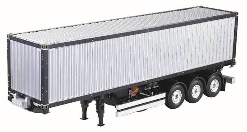 Hercules Hobby 1/14 Triple Axle 40ft Container & Trailer- Kit