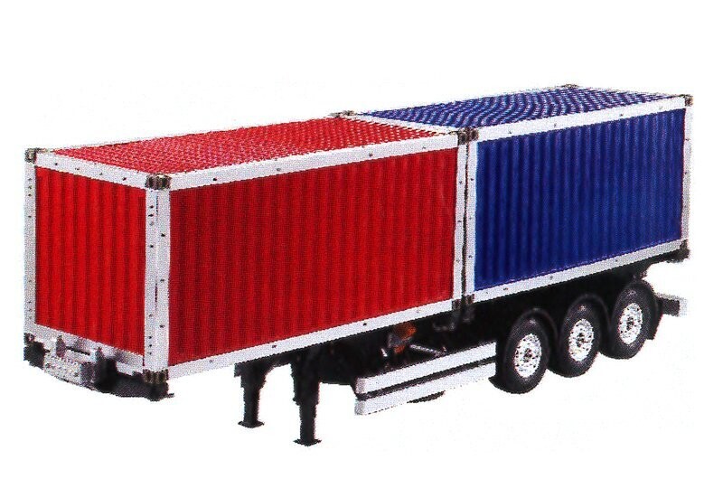 Hercules Hobby 1/14 Triple Axle 40ft including Container Trailer- Kit