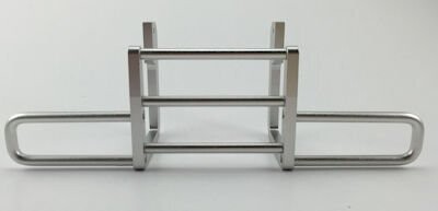 Front bumper bar - silver