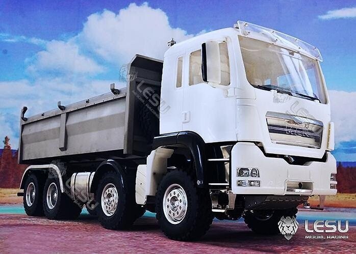 LESU 1/14 MAN 8X8  Hydraulic Dump Truck (Standard) - ARTR