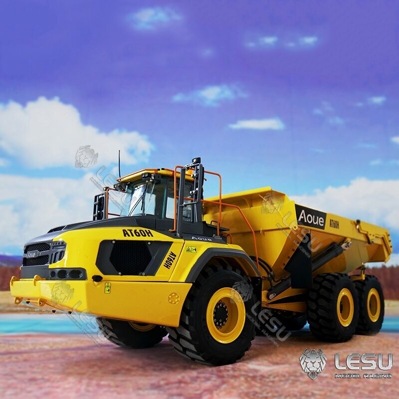 LESU 1/16 AOUE AT60H Hydraulic Articulating Dump Truck -Kit