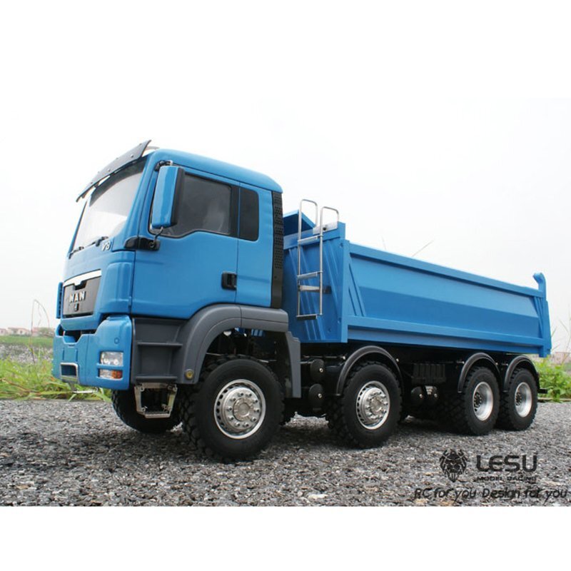 LESU 1/14 MAN (TGS) 8X8 Hydraulic Dump Truck- ARTR
