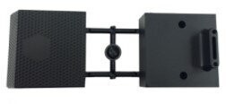 Unassembled ​​Benz Plastic Toolbox