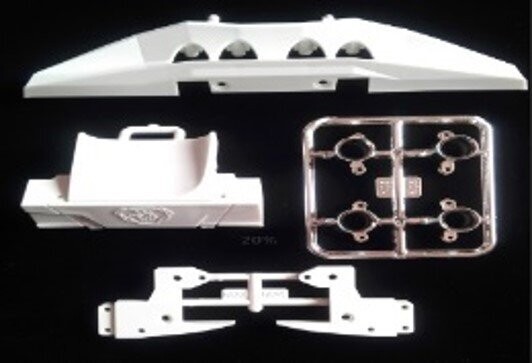 Scania Rear Bumper Spoiler
