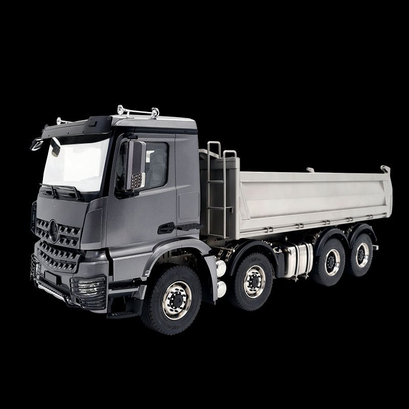 JD Models 1/14 Mercedes Benz 8x8 Hydraulic Dump Truck Tipper -RTR