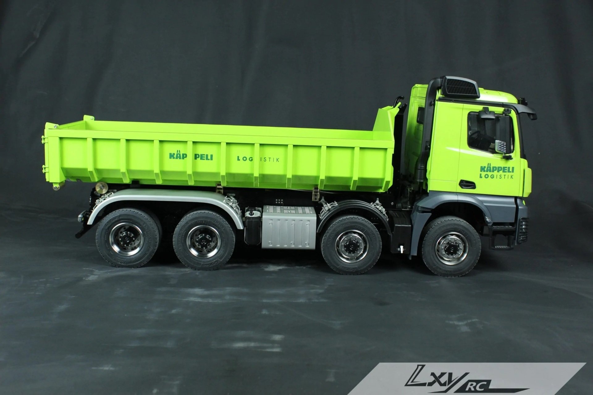 LXY 1/14 Mercedes 8x8 Hydraulic Hook Lift Truck- RTR