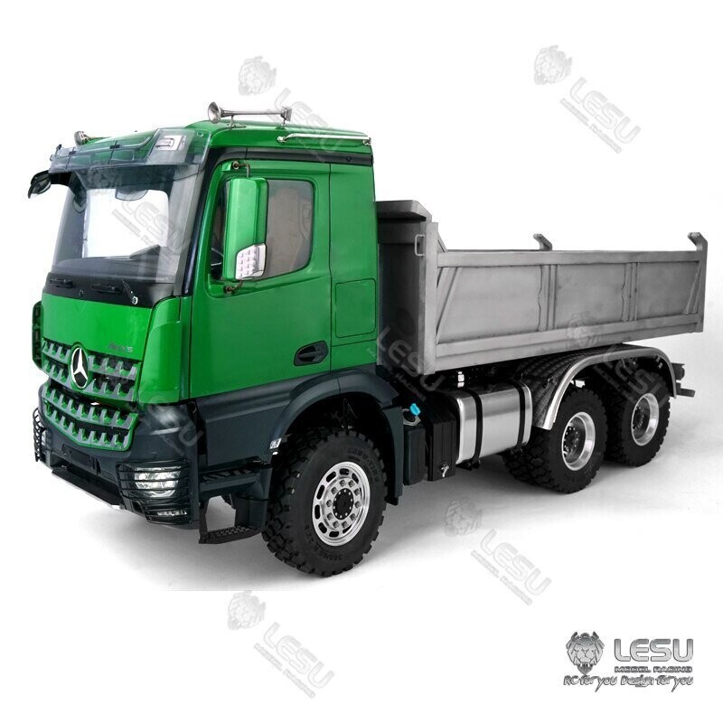 LESU 1/14 Mercedes Benz 6x6 One-way Hydraulic Dump Truck- ARTR