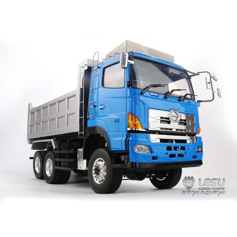 LESU 1/14 Hino 6x6 Heavy Duty Dump Truck- ARTR