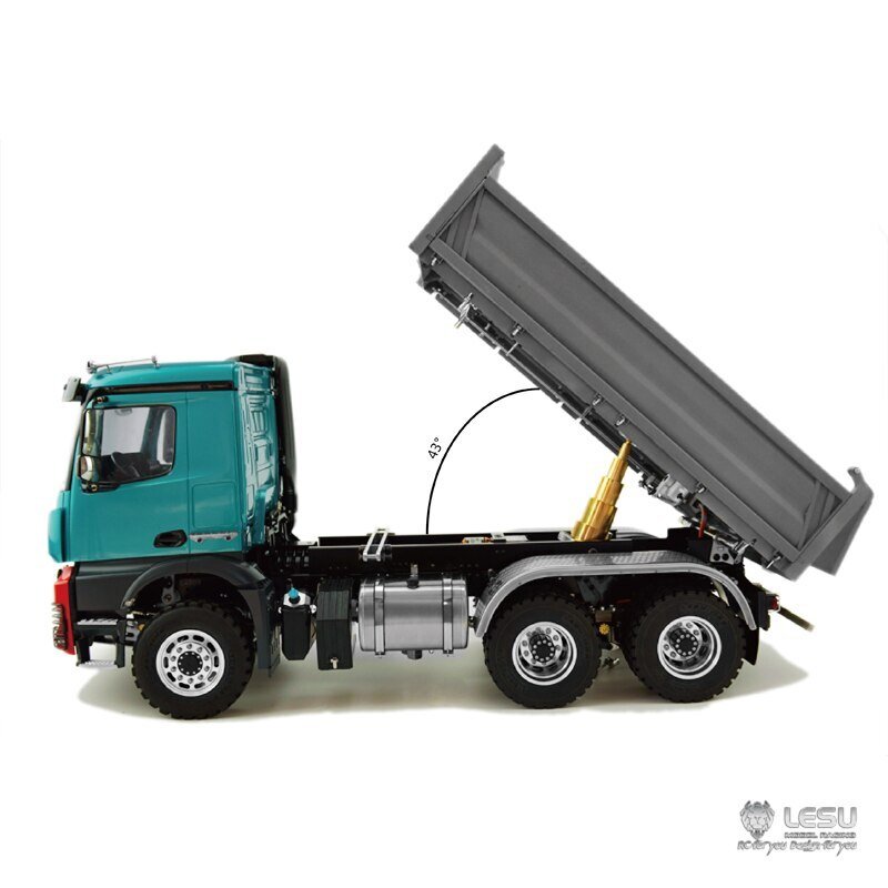 LESU 1/14 Mercedes Benz Three-Way Hydraulic Dump Truck - Kit