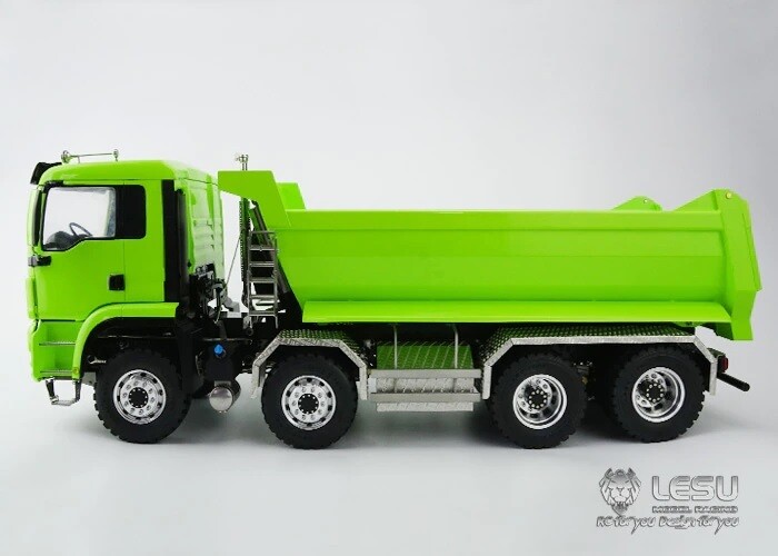 LESU 1/14 MAN 8x8 Front Hydraulic Cylinder Dump Truck- ARTR