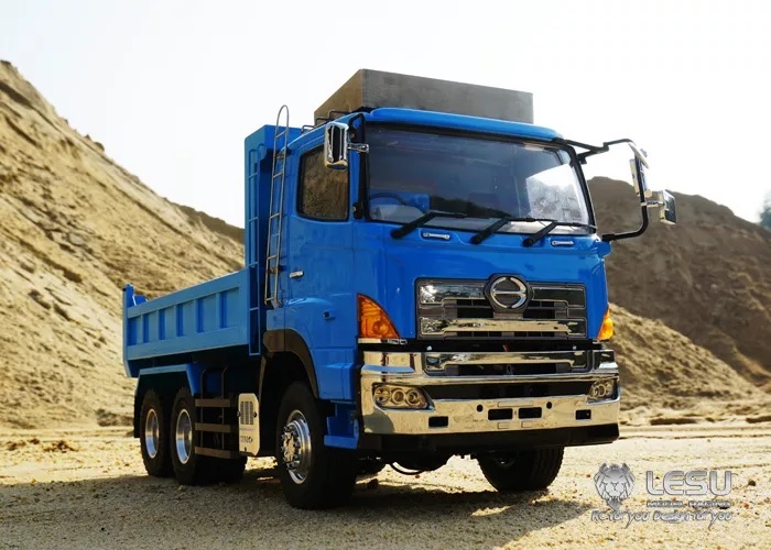 LESU 1/14 Hino 6x6 Light-Duty Dump Truck- ARTR