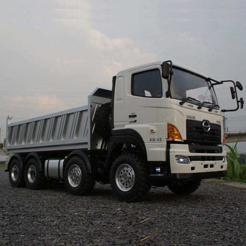 LESU 1/14 Hino 8x8 Hydraulic Dump Truck- ARTR