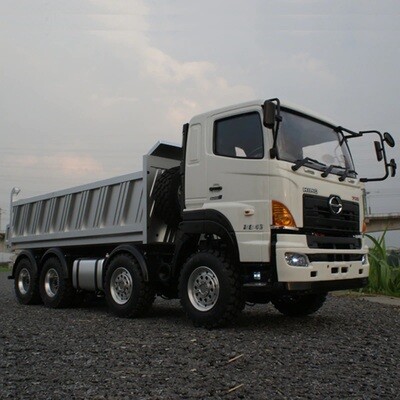 LESU 1/14 Hino 8x8 Hydraulic Dump Truck- ARTR