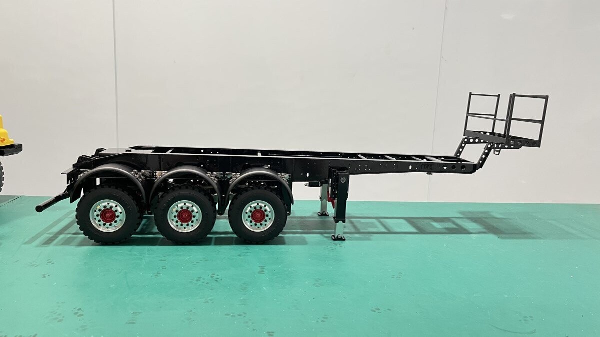 DPS 1/14 3 Axle Chassis Semi Trailer DIY Dump