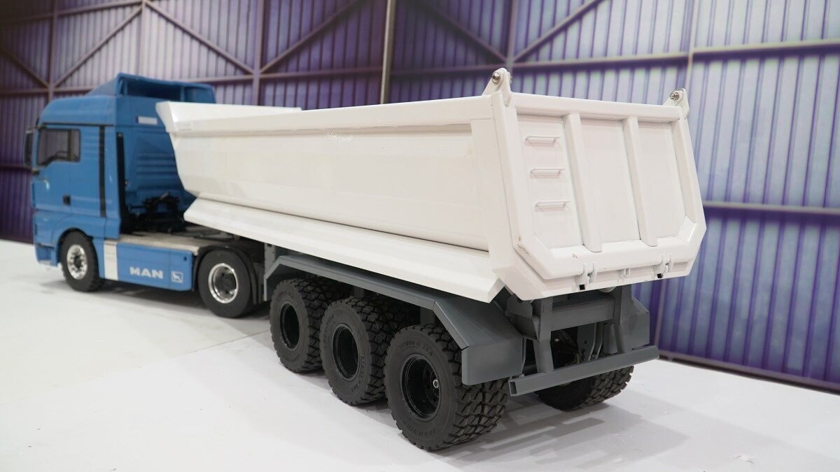 DPS 1/14 Triple Axle Hydraulic Dump Trailer (Double Wheel)