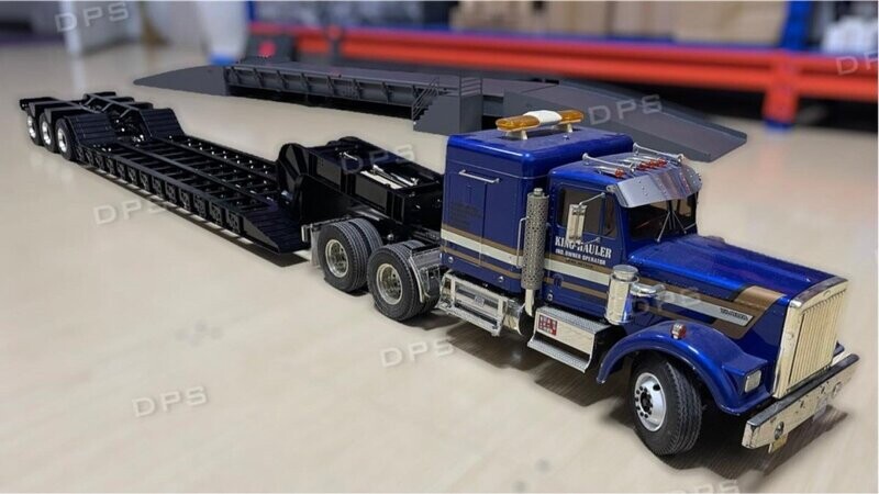 DPS 1/14 3 Axle Lowboy Trailer