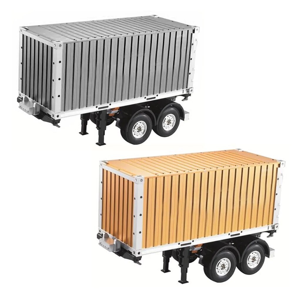 Hercules Hobby 1/14 Dual Axle 20ft Container and Trailer- Kit