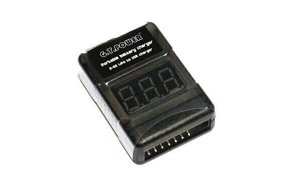 Portable Battery Charger (2-6s Lipo to USB Charger)