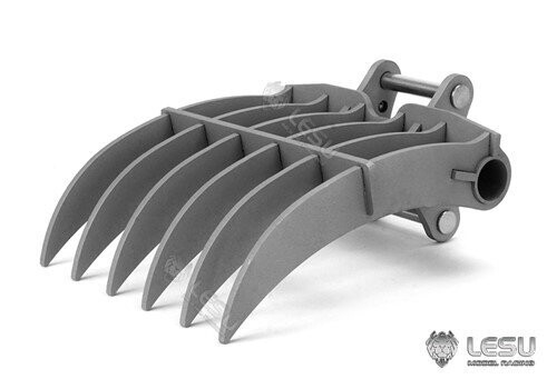 1/14 AC360 ET30H ET26L R945 SK500 excavator nail rake bucket