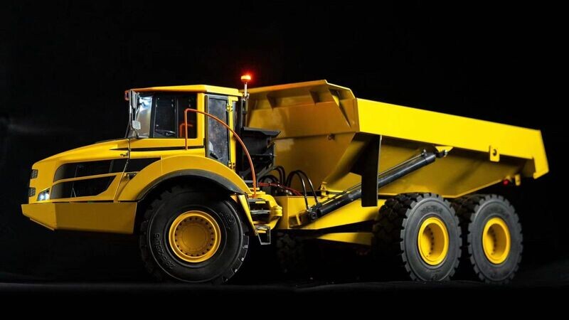 JD 1/14 E450C Articulated 6x6 Dump Truck-RTR