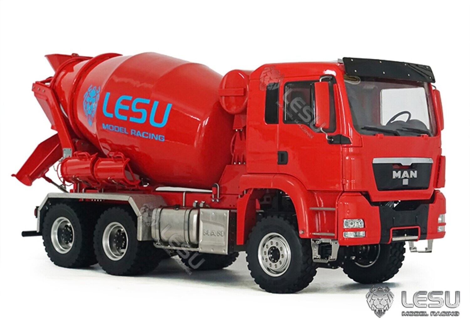 LESU 1/14 MAN 6X6 Mixer Truck- ARTR