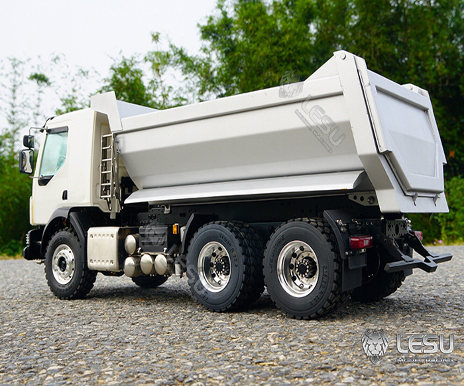 LESU 1/14 Volvo 6X6 Front Multi-Stage Hydraulic Dump Truck- RTR