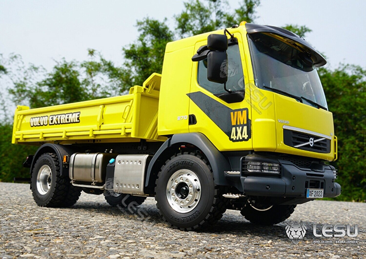 LESU 1/14 Volvo 4X4 Dump Truck- ARTR