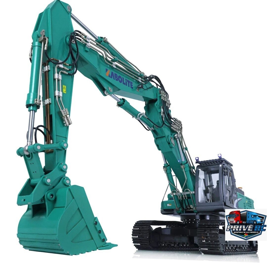 Huina 1/14 Kabolite K350 200 Triple Boom Hydraulic Tracked Excavator- RTR
