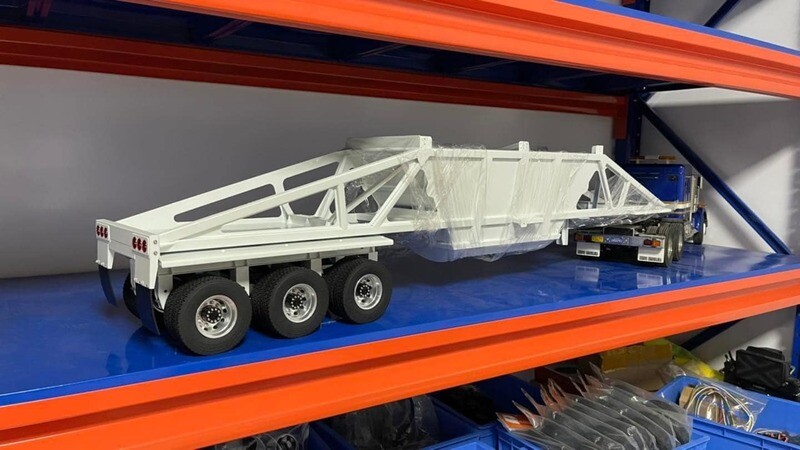 DPS 1/14 Triple Axle Bottom Dump Trailer V2